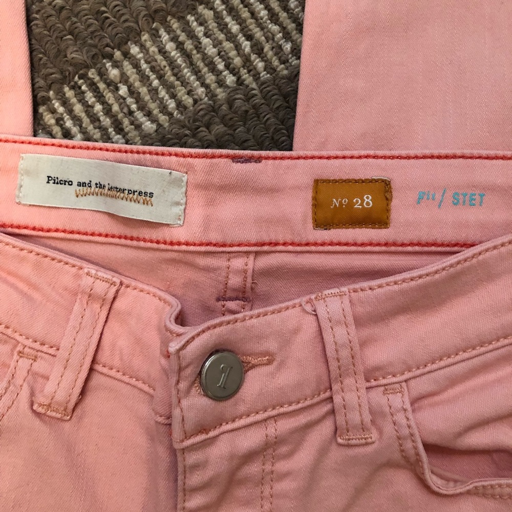 Pilcro Stet Ankle Jeans - Size 28 - Picture 3 of 5